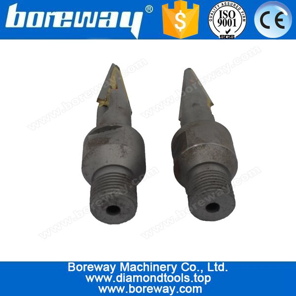 3 * 50 milímetros Material de carboneto de tungstênio CNC gravura cortador com 1/2 "G Conector para Pedra bancada