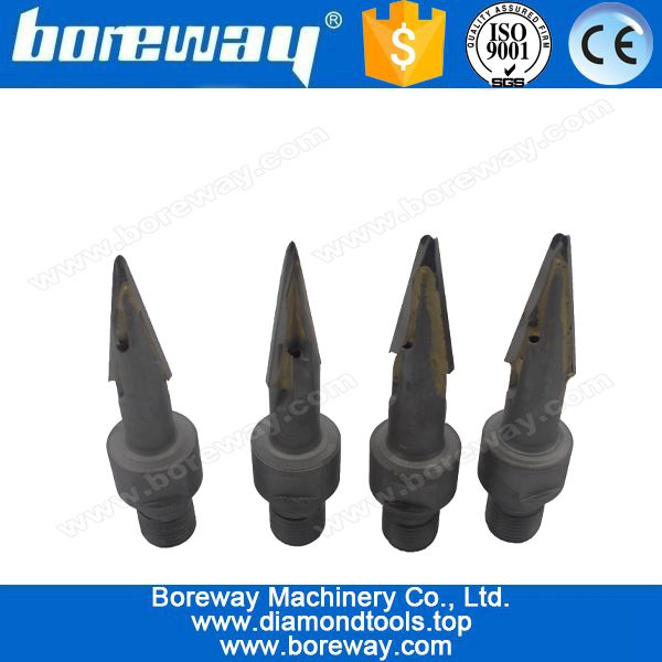 3 * 50 milímetros Material de carboneto de tungstênio CNC gravura cortador com 1/2 "G Conector para Pedra bancada