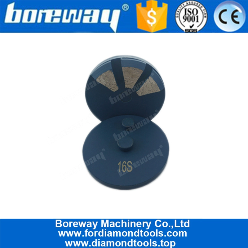 Disco smerigliato a pavimento da 3 pollici con smusso arrotondato