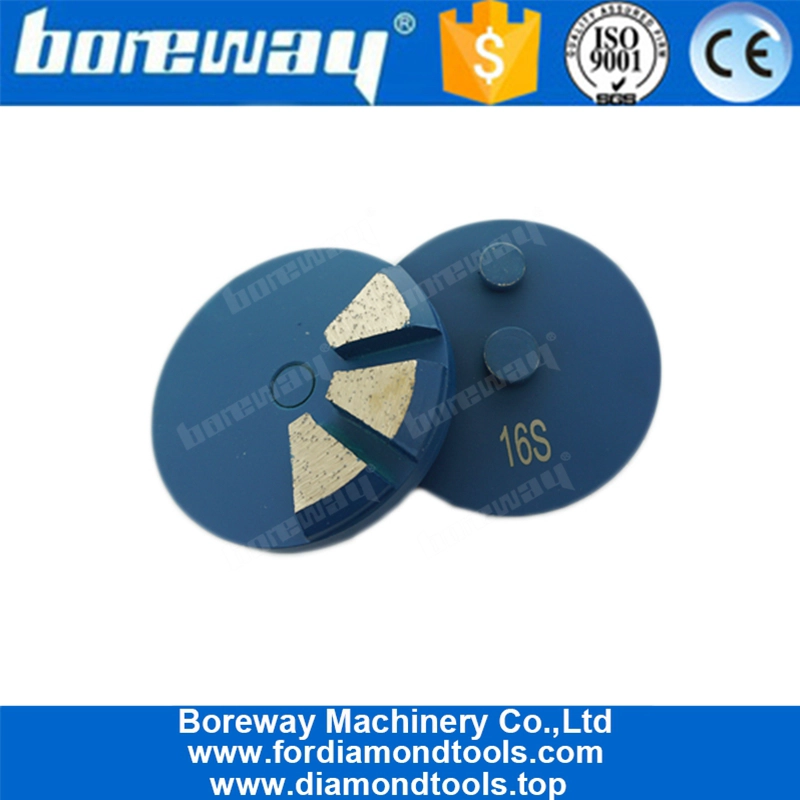 Disco smerigliato a pavimento da 3 pollici con smusso arrotondato