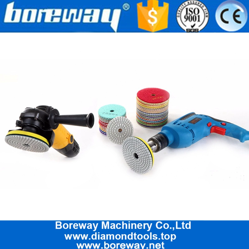 3 Zoll-Harz-Bonddiamant-Betonschleifscheiben für Betonboden