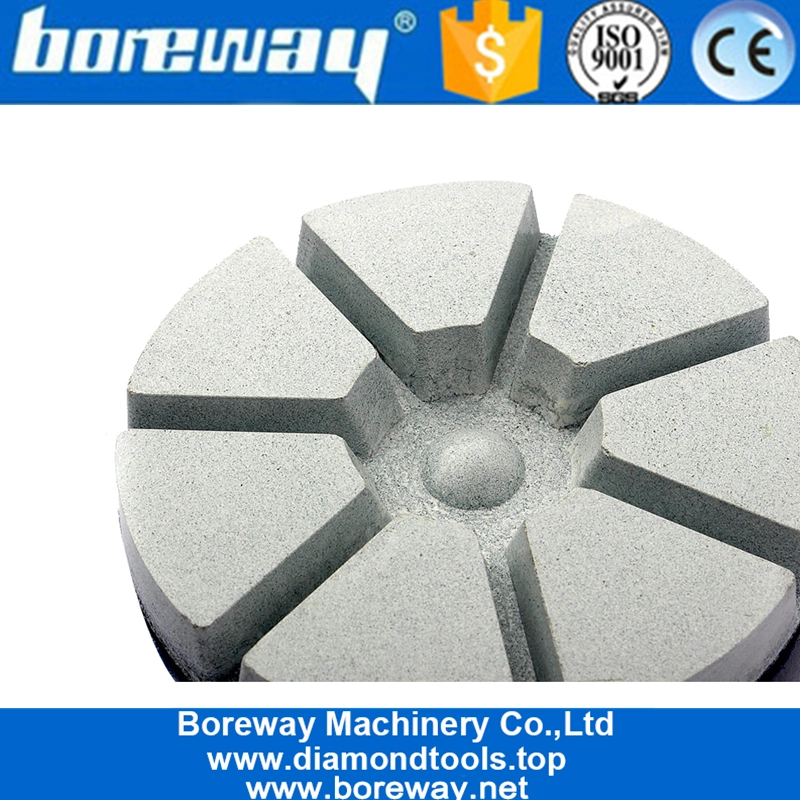 3インチの樹脂の結束のダイヤモンドの乾燥したコンクリートの床の研摩剤のパッド