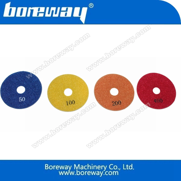 3 इंच electroplated चमकाने पैड