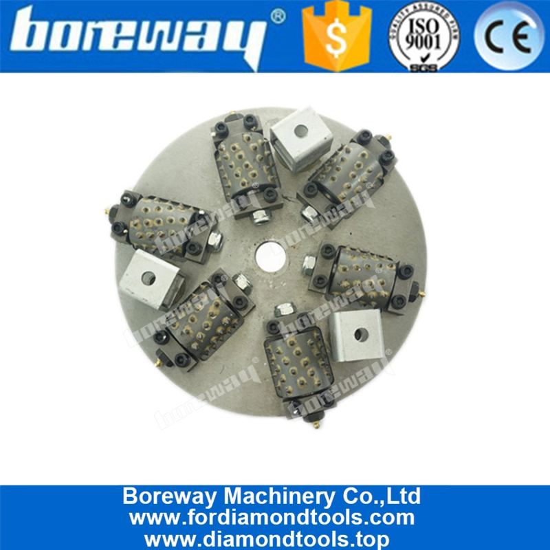 Ruota del piatto del martello del diamante di Bush di 300MM adatta per la smerigliatrice del pavimento