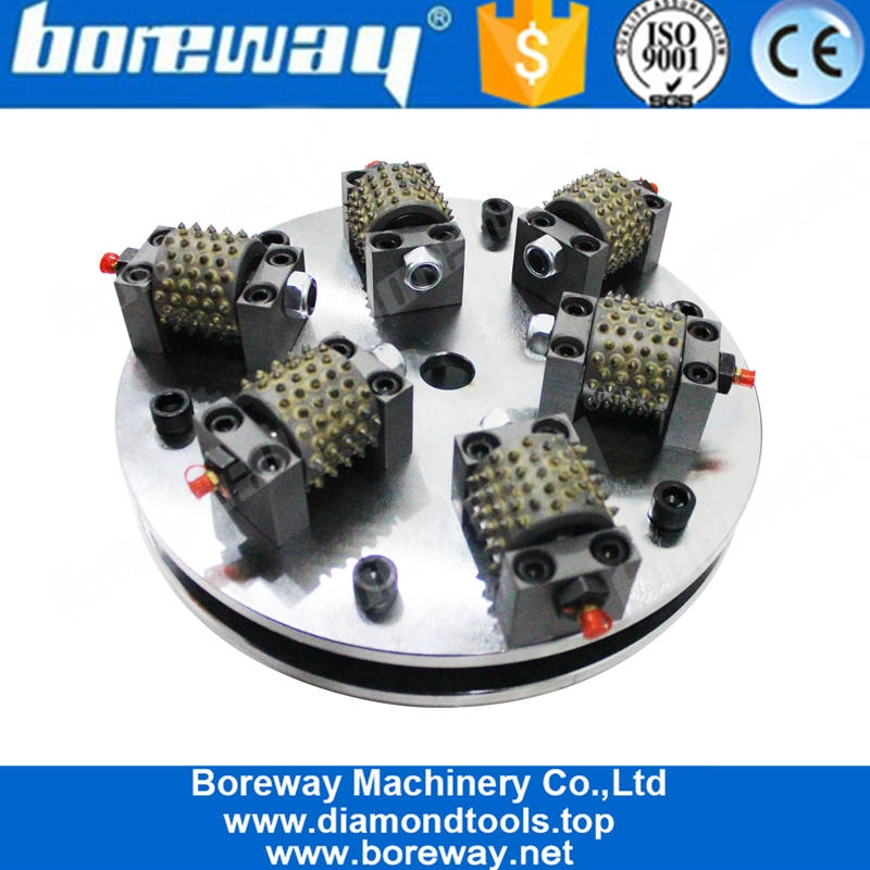 Placca a martello a doppio strato doppio strato in lega di carburo da 300mm da 12 pollici per finitura in calcestruzzo LITCHI