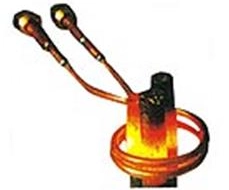 30KW de alta frecuencia máquina de soldar de calentamiento por inducción a la venta