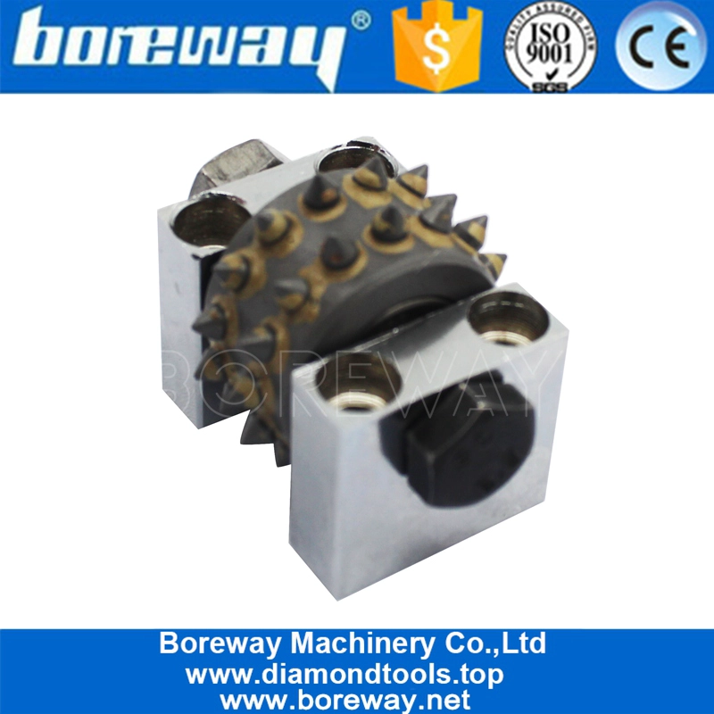 स्टोन कंक्रीट स्टोन पीस के लिए स्टैंड के साथ 30s बुश हैमर रोलर