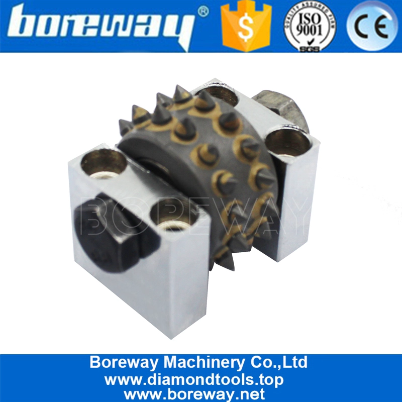 स्टोन कंक्रीट स्टोन पीस के लिए स्टैंड के साथ 30s बुश हैमर रोलर