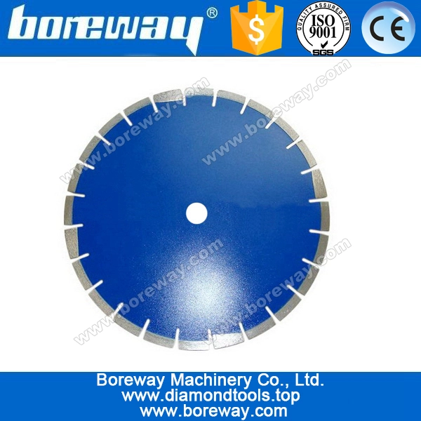 China 350 mm Laser Welding Diamond Saw Blade zum Schneiden von Asphalt Hersteller