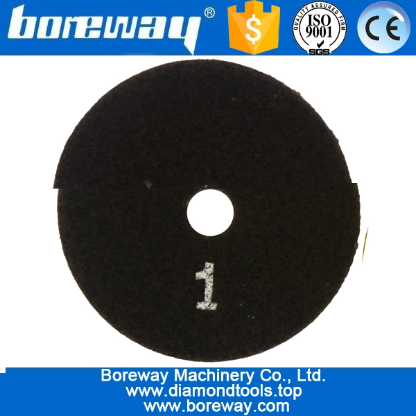 3寸80毫米干湿两用的三步金刚石抛光片