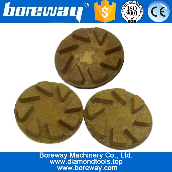 3 pollici 80 mm 3 passaggi bagnato utilizzare tamponi per lucidatura pavimenti diamantati