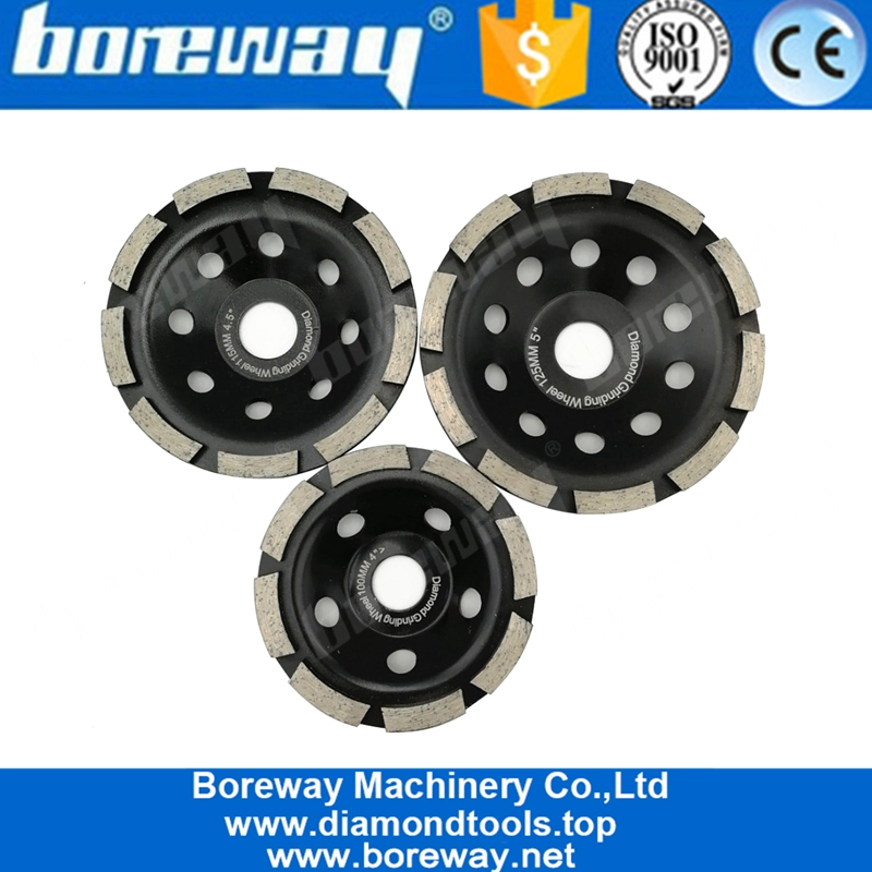 4 "4.5" 5 "Mola diamantata a una fila di mole diamantate per muratura di cemento