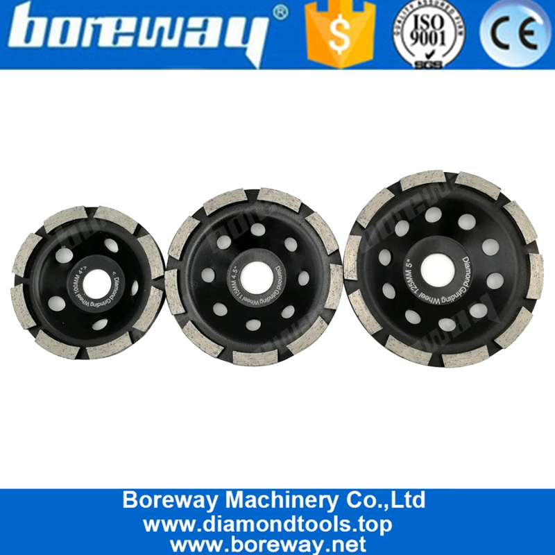4 "4.5" 5 "Mola diamantata a una fila di mole diamantate per muratura di cemento