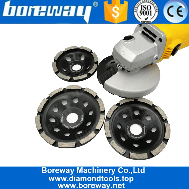 4 "4.5" 5 "Mola diamantata a una fila di mole diamantate per muratura di cemento