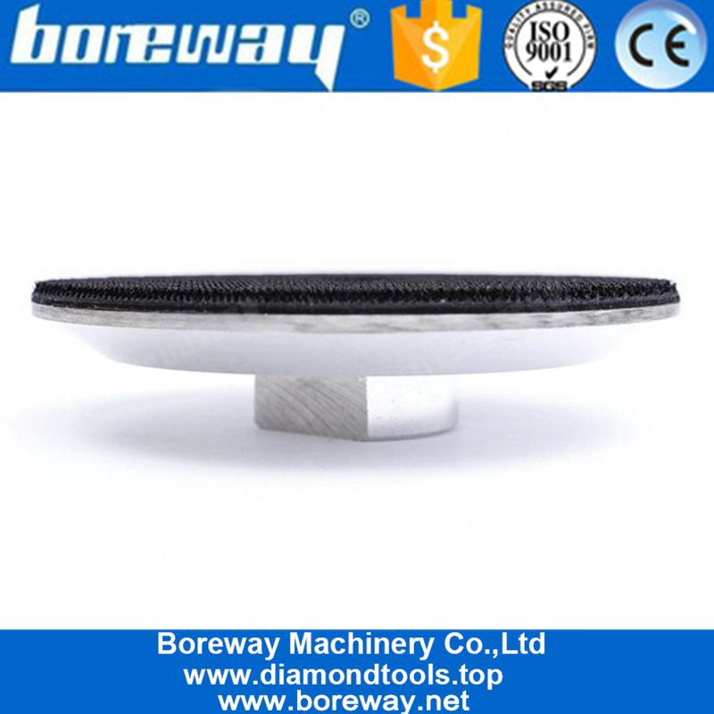 4 Zoll 100mm Aluminium Backer Pads für Diamant-Polierscheiben