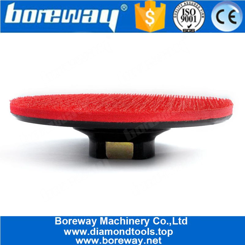 4 Zoll 5 Zoll Klettpolierplastikrücken für Polierwerkzeug