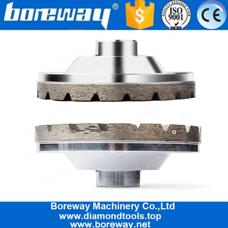 4 Zoll Aluminium Basis Turbo Diamant Topfscheibe Für Beton Granit