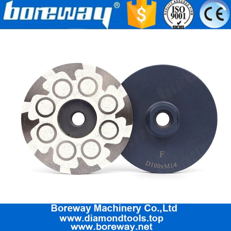 4 Zoll Harz gefüllte Diamantschleifscheibe für Winkelschleifer