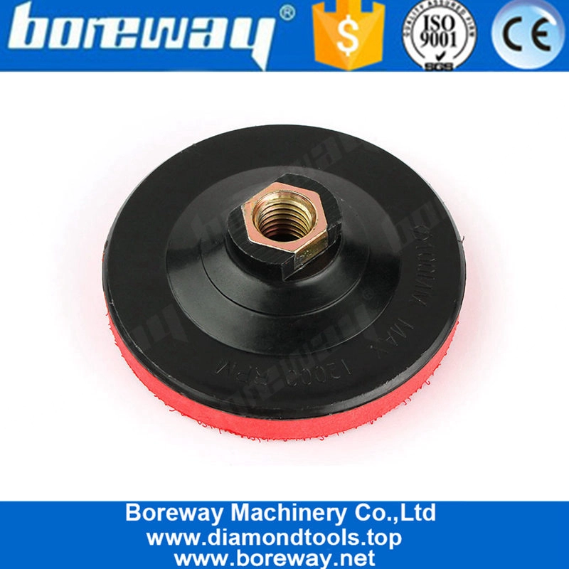 4 Inch Universal Plastic Foam Backer For Diamond Polishing Pad Polisher