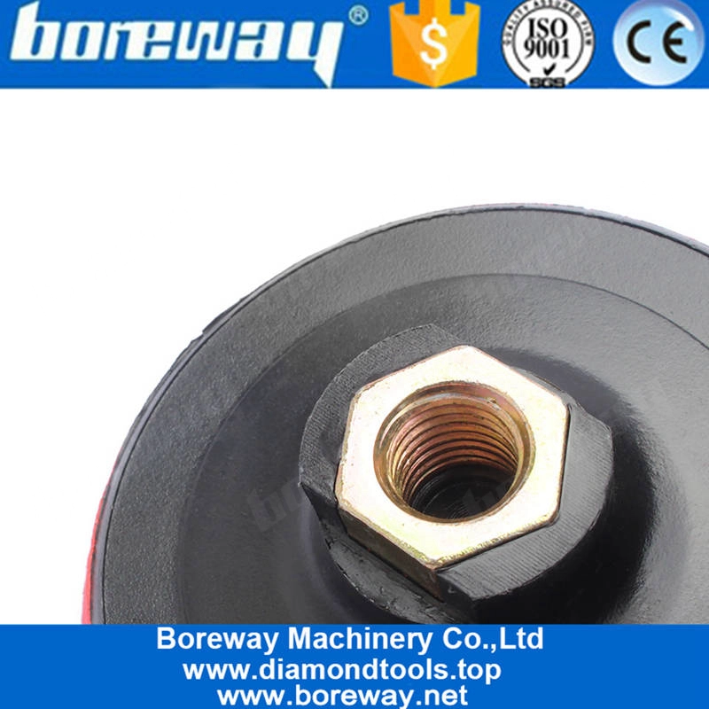 4 Inch Universal Plastic Foam Backer For Diamond Polishing Pad Polisher