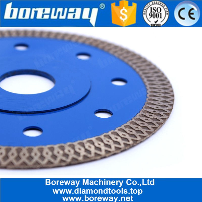 4-Zoll-Wellen-Diamant-Kreisschneideblatt für Steinporzellan-Fliesen-Keramik