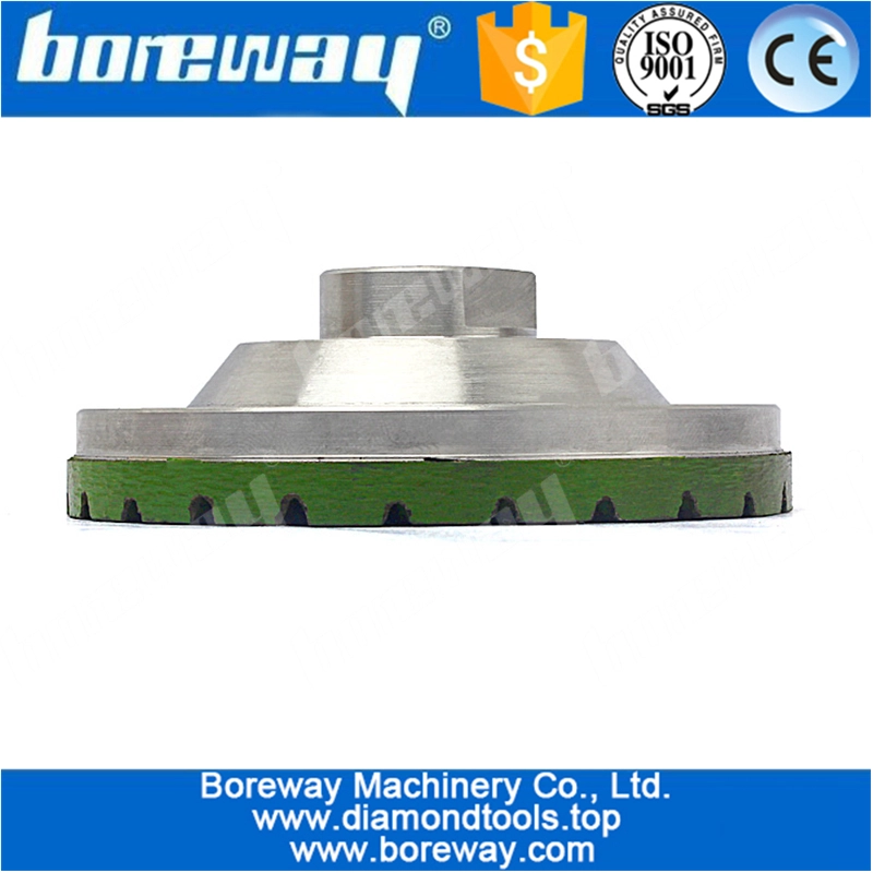 4 inch 30# Diamond Cup Wheel Silent Core Turbo Cup Grinding Aluminum  For Concrete Granite