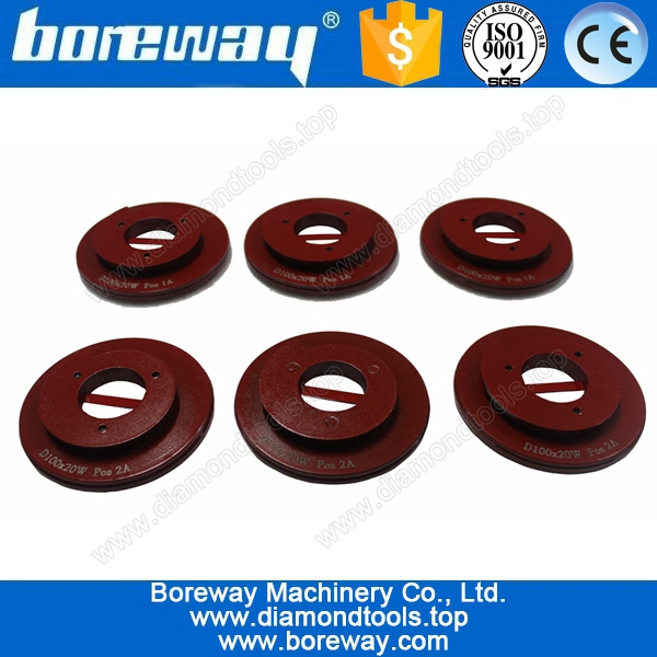 4 بوصة الحلزون قفل الماس كأس طحن للجرانيت والسندات المعادن الماس طحن عجلة الكأس للخرسانة