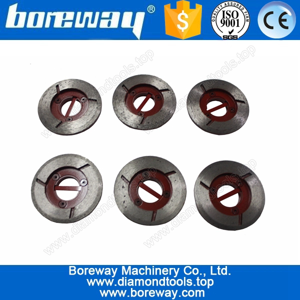 4 بوصة الحلزون قفل الماس كأس طحن للجرانيت والسندات المعادن الماس طحن عجلة الكأس للخرسانة