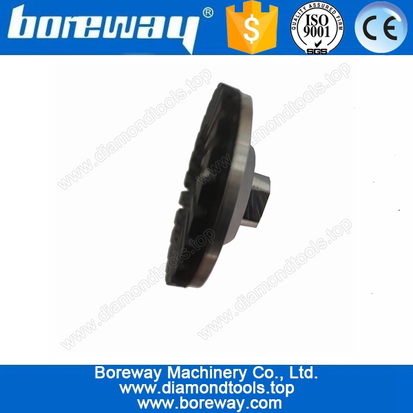 4-Zoll-Aluminium-Basis turbo Schleifscheibe