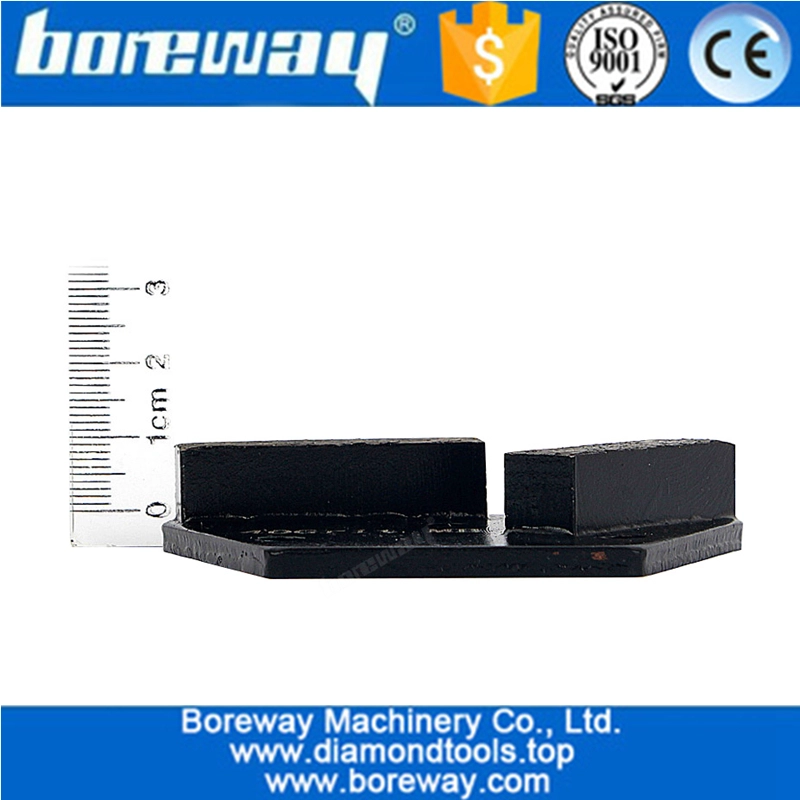 40 # धातु बॉन्ड ट्रेपेज़ॉइड पीस स्टोन जूते कंक्रीट कंक्रीट पीस मंजिल के लिए