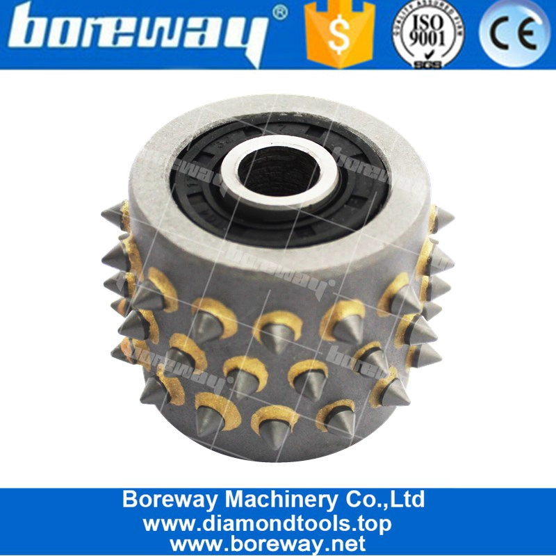 45 पिन हार्ड मिश्र धातु झाड़ी हथौड़ा रोलर बिना ब्रैकेट के पत्थर कंक्रीट फर्श चक्की के लिए