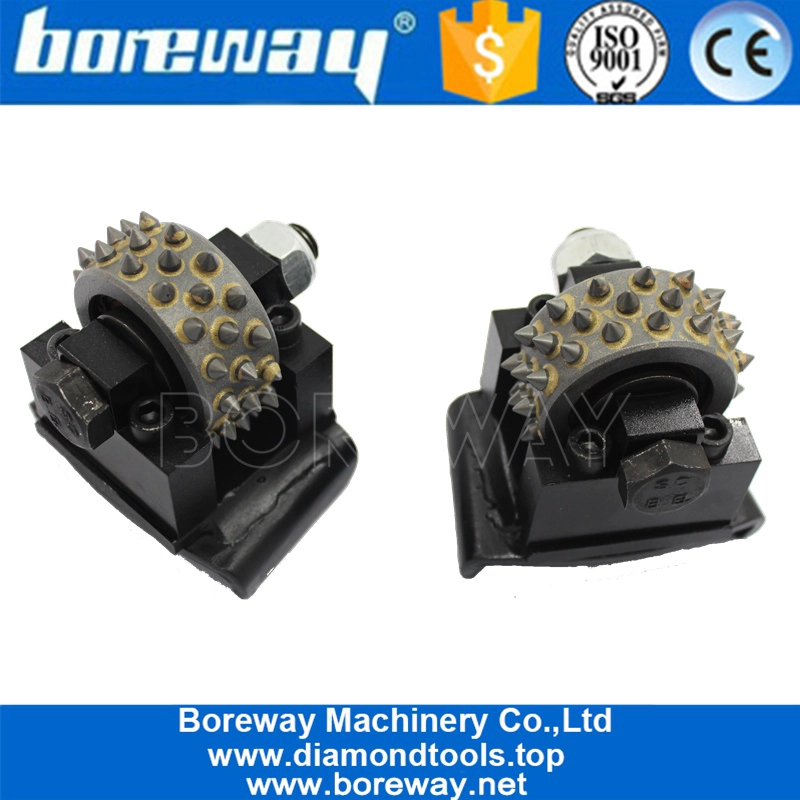 45 Spikes Langlebensbuschhammerwalze auf HTC -Ausrüstung