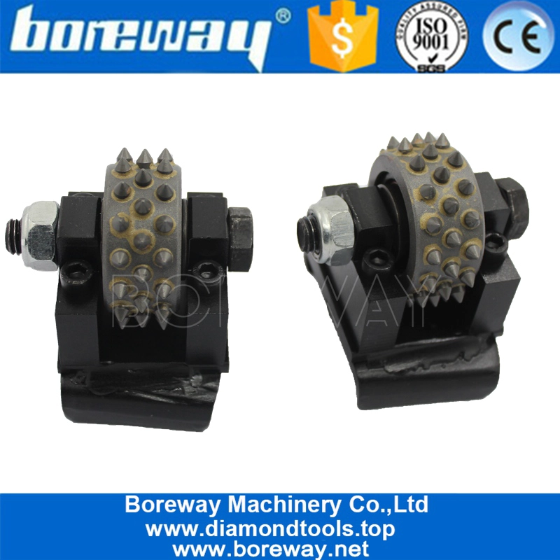 45 Spikes Langlebensbuschhammerwalze auf HTC -Ausrüstung