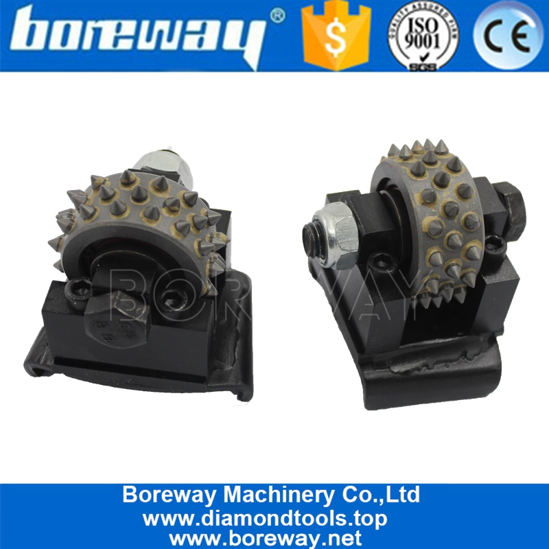 45 Spikes Langlebensbuschhammerwalze auf HTC -Ausrüstung