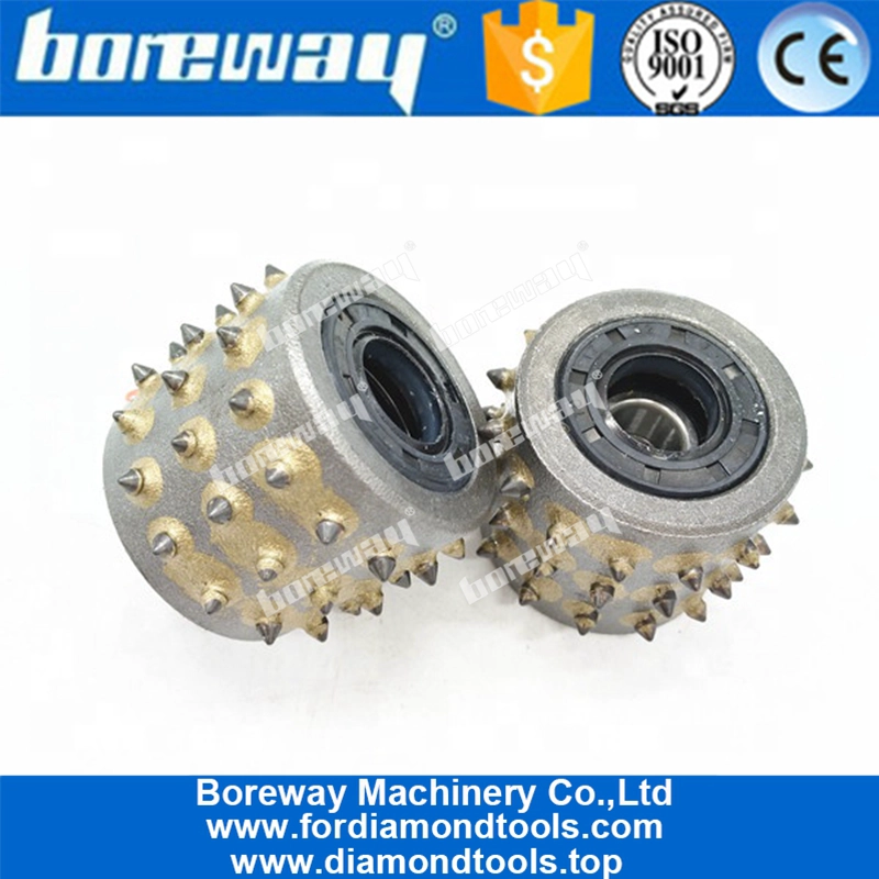 45S Bush Hammer Alloy Roller ohne Halterung