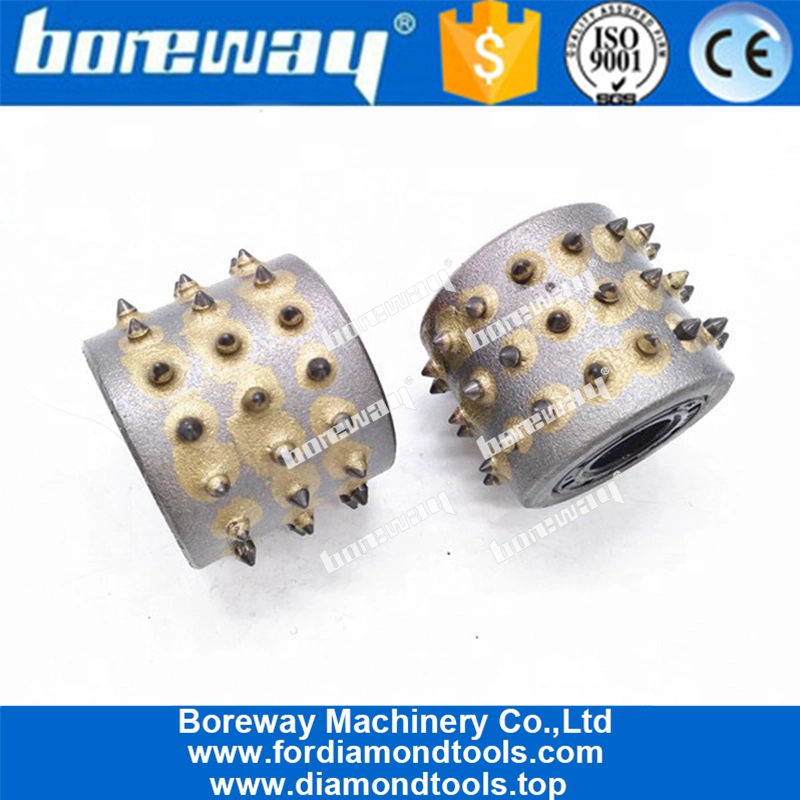 45S Bush Hammer Alloy Roller ohne Halterung