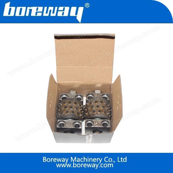 45S Tips Metal Alloy Bush Hammer Single Roller for Masonry Surface