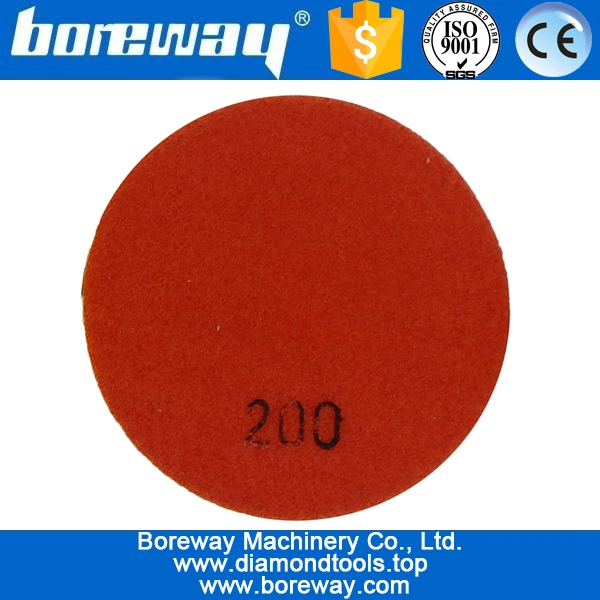 4inch 100mm 7 steps wet use floor polishing pads for floor