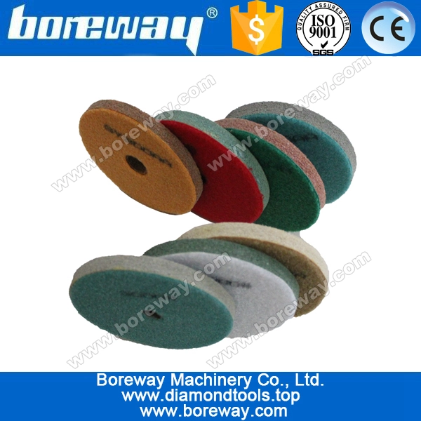 대리석 돌 5 "125mm 스폰지 연마 패드, 스폰지 연마 패드