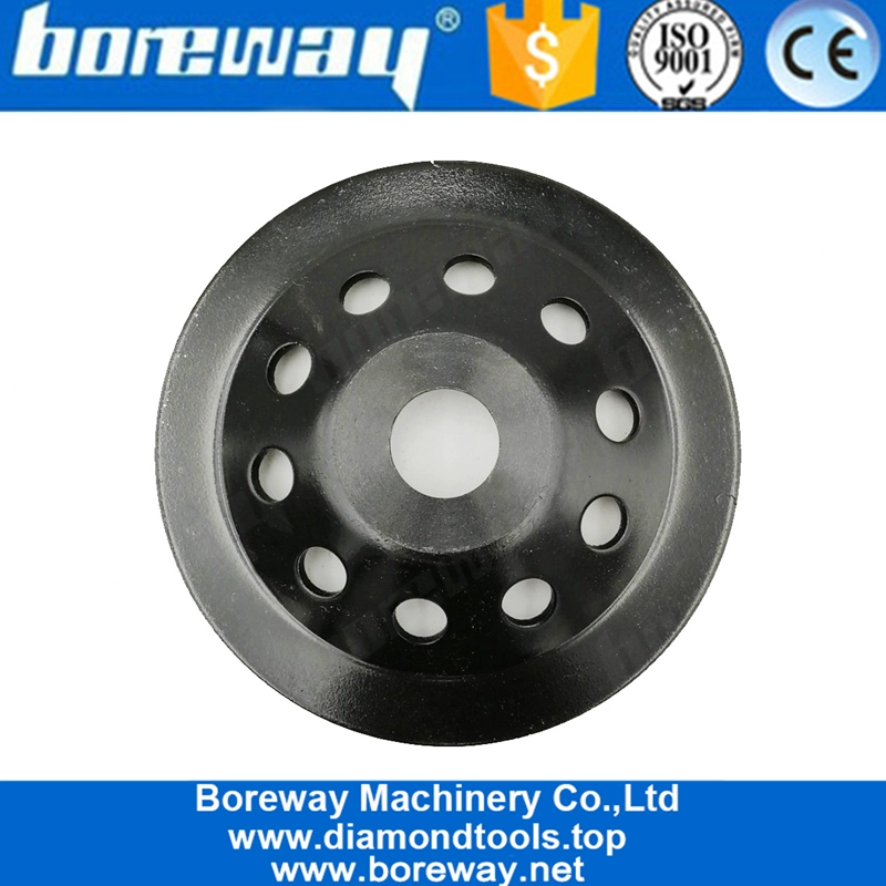 Mola a tazza da 5 pollici con diamante da 125 mm a mola singola per marmo di granito in muratura di cemento