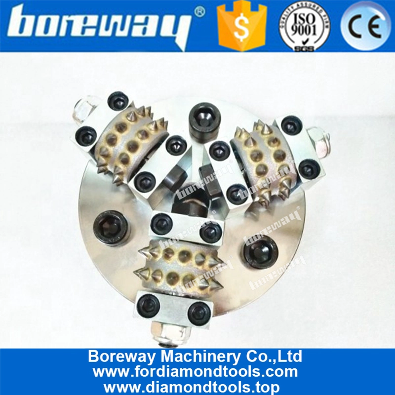 5 Inch 125MM Double Layers Rotary Bush Hammer Plate