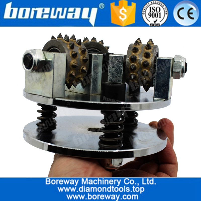 5 Inch 125MM Double Layers Rotary Bush Hammer Plate