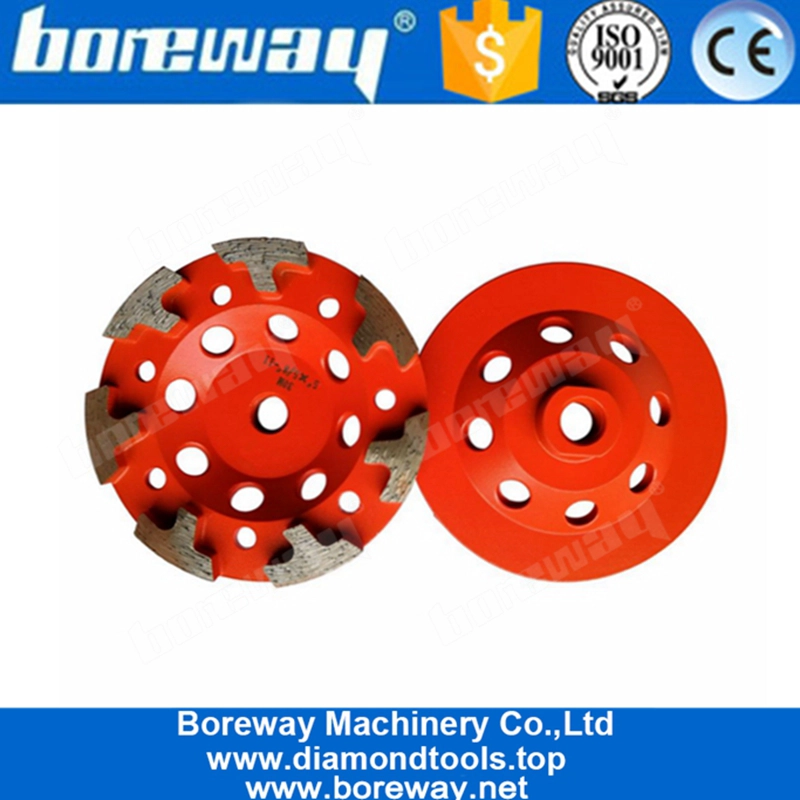 Mola per calcestruzzo a 5 pollici del diamante di segmento di forma a 150MM T per calcestruzzo e pietra