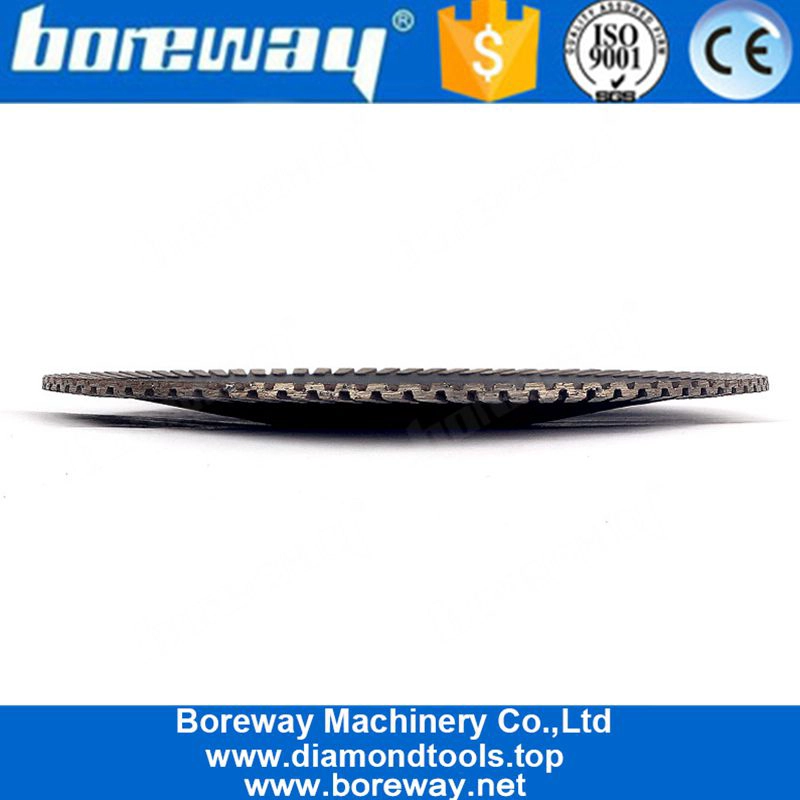 ग्रेनाइट कंक्रीट के लिए 5 इंच अवतल डायमंड कटिंग ब्लेड