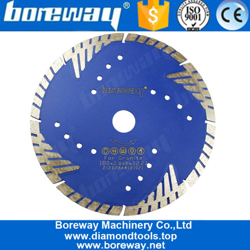 5 Inch Diamond Saw Blade Disc With Protection Segment Concrete Tile Cutting