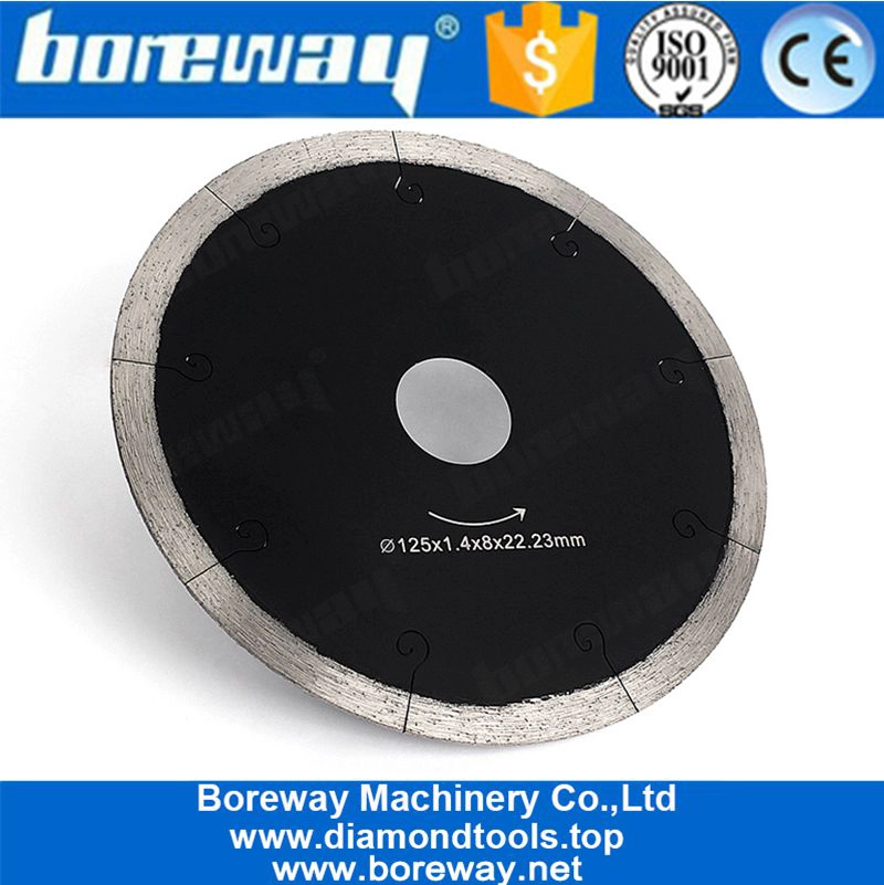 सिरेमिक टाइल मार्बल के लिए 5 इंच गर्म दबाए गए सेगमेंट काटना डिस्क