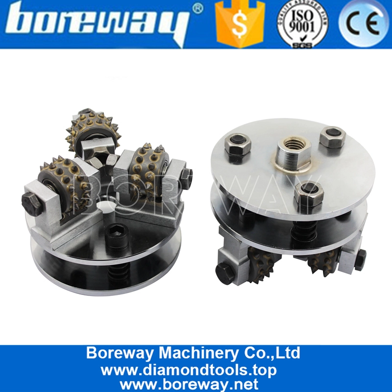 5-Zoll-integrierter Stützrahmen-Hartmetall-Legierung-Doppelschicht-Buschhammerplatte