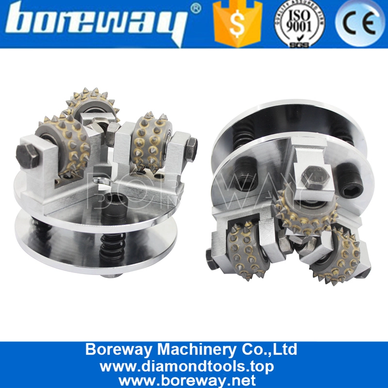 5-Zoll-integrierter Stützrahmen-Hartmetall-Legierung-Doppelschicht-Buschhammerplatte