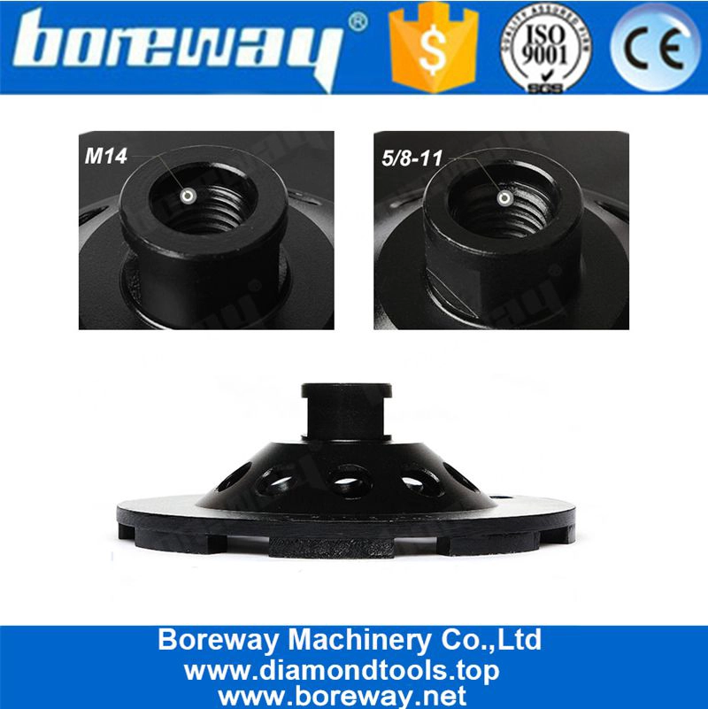 5 Zoll T-Segment Diamantschleifscheibe für Betonstein