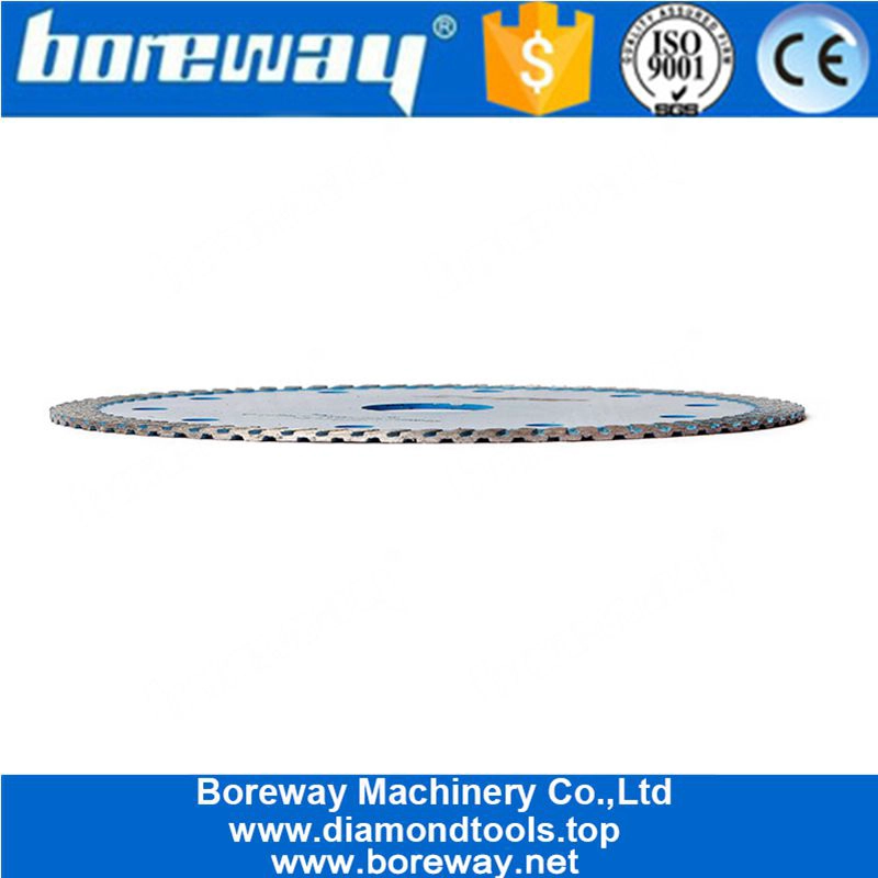 5 Inch Turbo Teeth Diamond Cutting Saw Blade For Stone Concrete